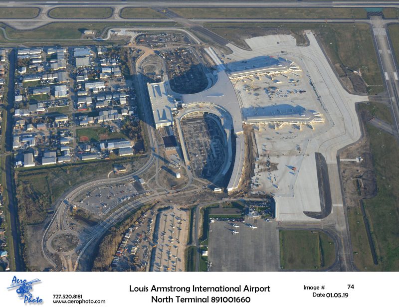 Louis Armstrong International Airport North Termial Progress